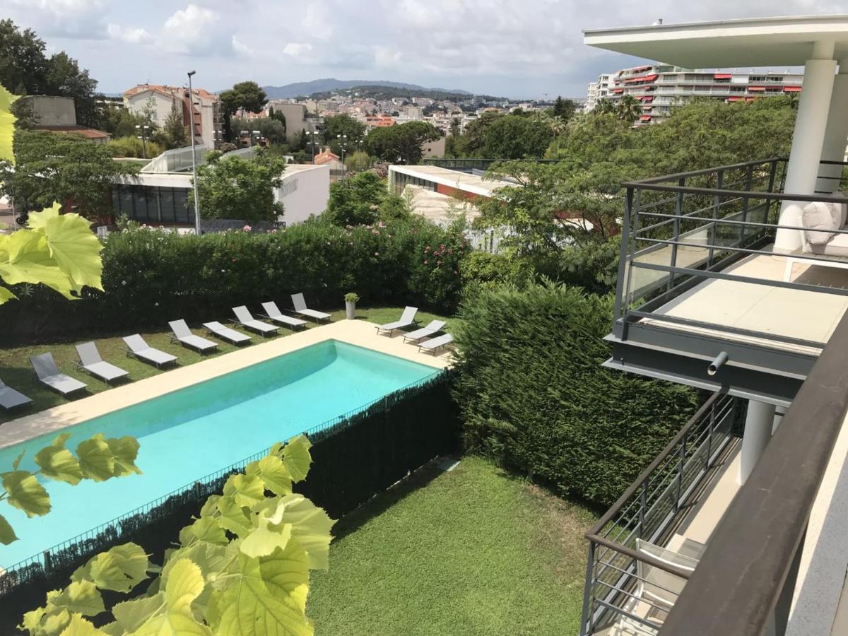 Appartement Montfleury, 2 Terrasses, 2 Chambres , 2 Sdb , Pkg Prive Piscine, 15 Min Walk To Croisette Beach And Palais Des Festivals Cannes Zewnętrze zdjęcie