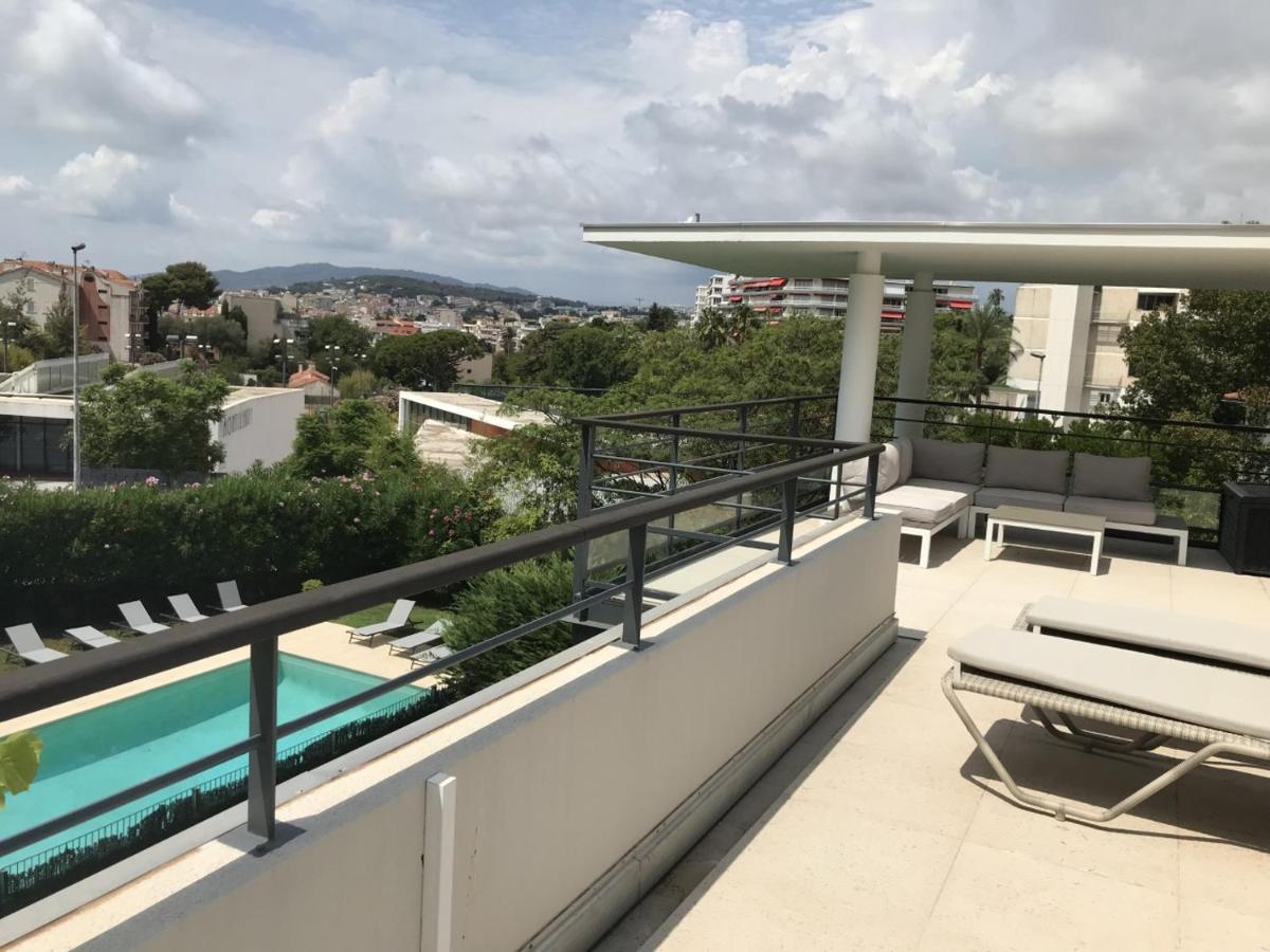 Appartement Montfleury, 2 Terrasses, 2 Chambres , 2 Sdb , Pkg Prive Piscine, 15 Min Walk To Croisette Beach And Palais Des Festivals Cannes Zewnętrze zdjęcie